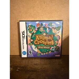 NEW/SEALED Nintendo DS Animal Crossing: Wild World Handheld System Video Game
